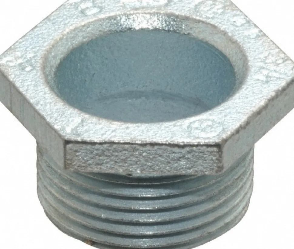 Conduit Nipple: For Rigid & Intermediate (IMC), Malleable Iron, 3/4" Trade Size