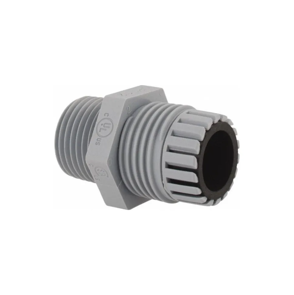 Conduit Cable Gland: For Liquid-Tight, Nylon, 1/2" Trade Size