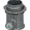 Conduit Connector: For EMT, Die Cast Zinc, 1/2" Trade Size