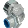 Conduit Connector: For Liquid-Tight, Malleable Iron, 1/2" Trade Size