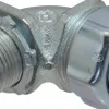 Conduit Connector: For Liquid-Tight, Malleable Iron, 3/4" Trade Size