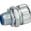 Conduit Connector: For Liquid-Tight, Steel, 1/2" Trade Size