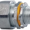 Conduit Connector: For Liquid-Tight, Malleable Iron, 1/2" Trade Size