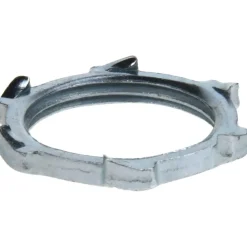 Conduit Locknut: For Rigid & Intermediate (IMC), Steel, 3/4" Trade Size