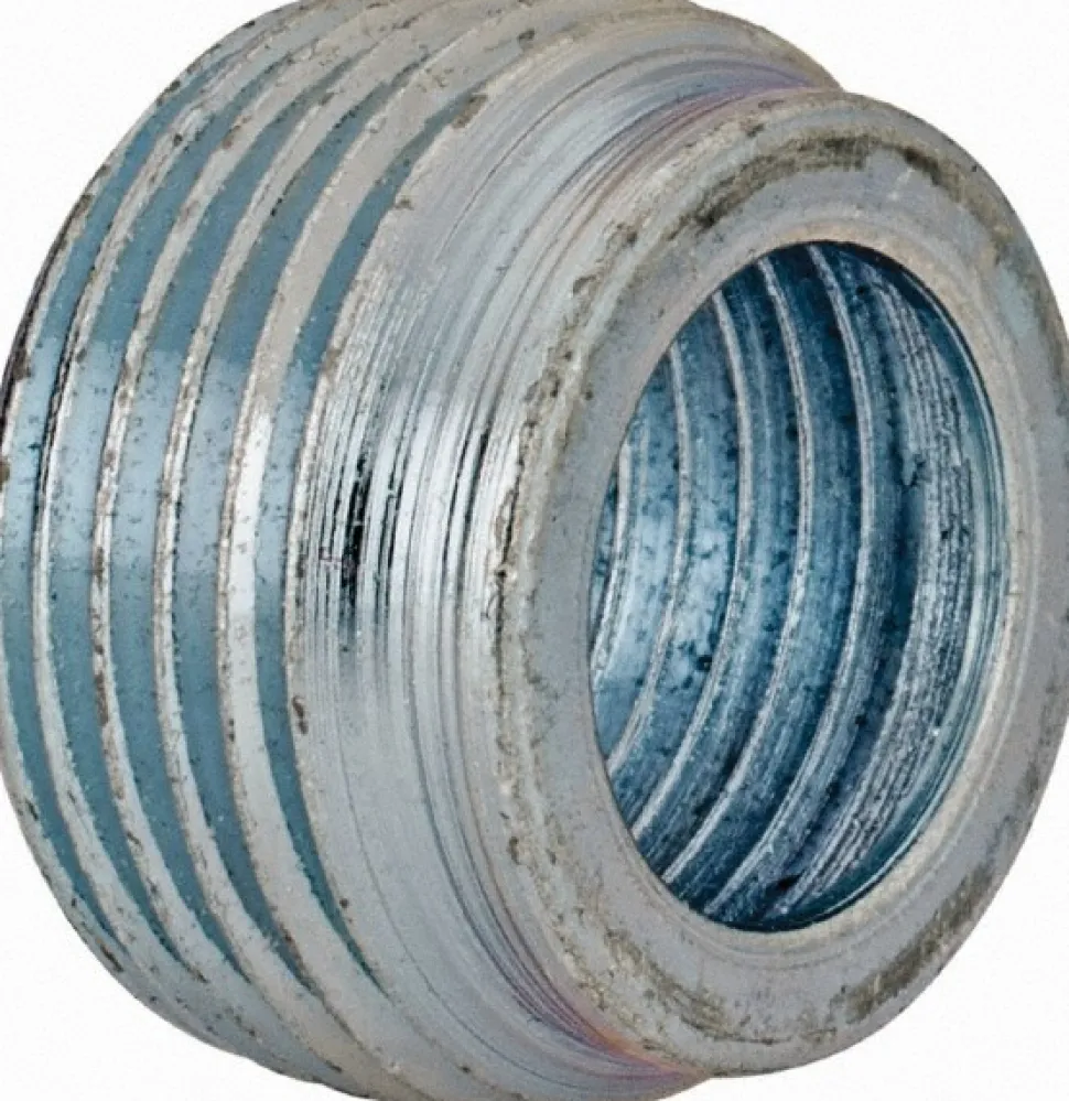 Conduit Reducer: For Rigid & Intermediate (IMC), Steel, 3/4 to 1/2" Trade Size