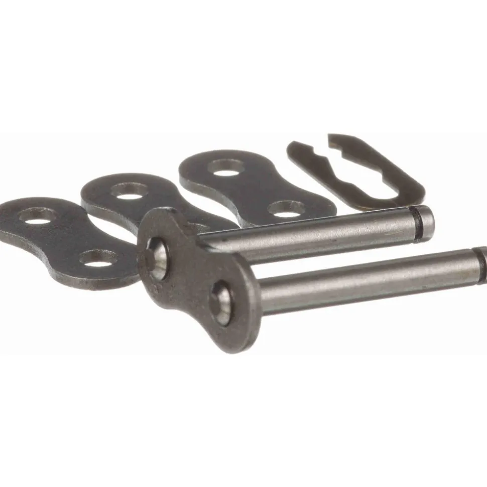 Connecting Link: for Double Strand Chain, 40 Chain, 1/2" Pitch