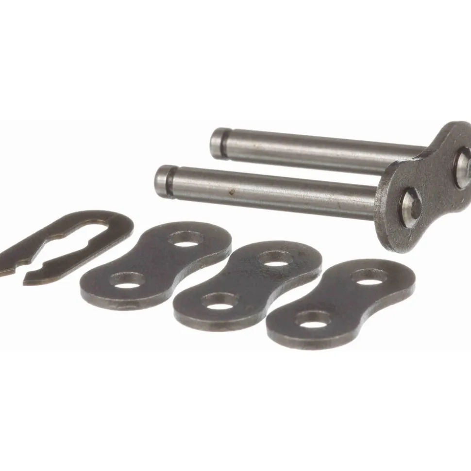 Connecting Link: for Double Strand Chain, 40 Chain, 1/2" Pitch
