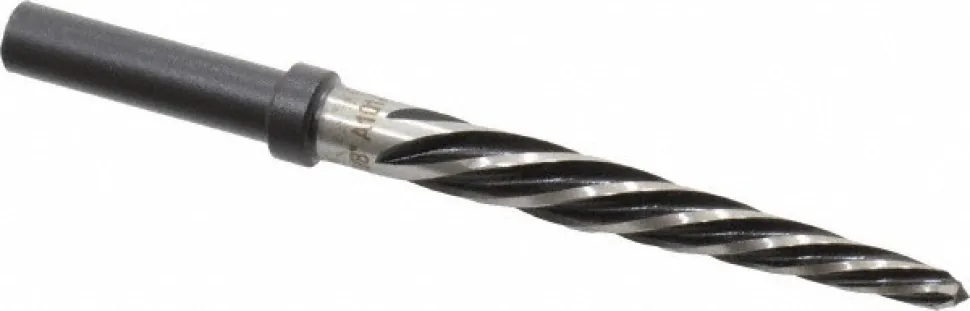 Construction Reamer: 3/8" Dia, 3/8" Shank Dia, 3-5/16" Flute Length, High Speed Steel