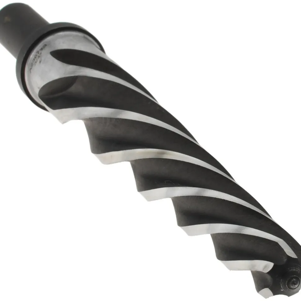 Construction Reamer: 3/4" Dia, 1/2" Shank Dia, 5-5/16" Flute Length, High Speed Steel