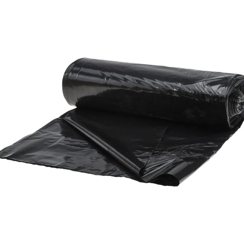 Contractor Trash Bags: 60.000 gal, 1.5 mil, Pack of 100