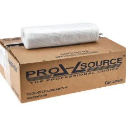 Contractor Trash Bags: 45.000 gal, 1.5 mil, Pack of 100