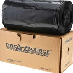 Contractor Trash Bags: 56.000 gal, 1.55 mil, Pack of 50
