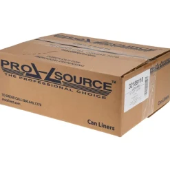 Contractor Trash Bags: 60.000 gal, 1.75 mil, Pack of 50