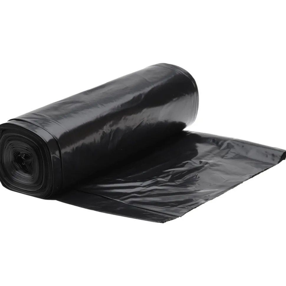 Contractor Trash Bags: 60.000 gal, 1.55 mil, Pack of 50