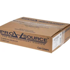 Contractor Trash Bags: 60.000 gal, 3 mil, Pack of 50