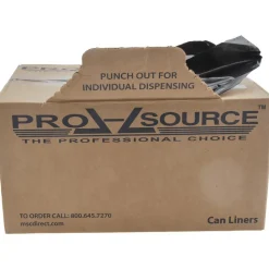 Contractor Trash Bags: 45.000 gal, 2 mil, Pack of 100