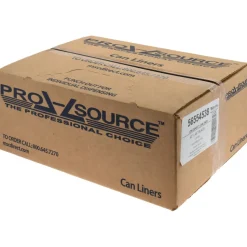 Contractor Trash Bags: 45.000 gal, 1.65 mil, Pack of 100