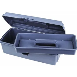Copolymer Resin Tool Box: 1 Drawer, 1 Compartment