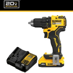Cordless Drill: 20.00 V, 1/2 in