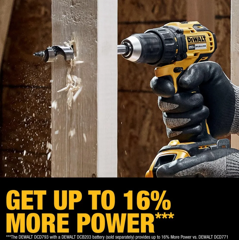Cordless Drill: 20.00 V, 1/2 in" Chuck