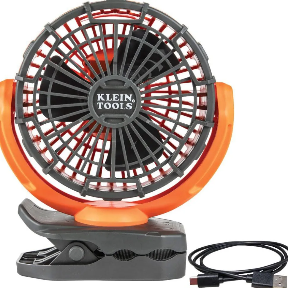 Cordless Jobsite Fans: Fan Diameter: 7.64; Air Flow: 45 CFM; Number Of Blades: 3