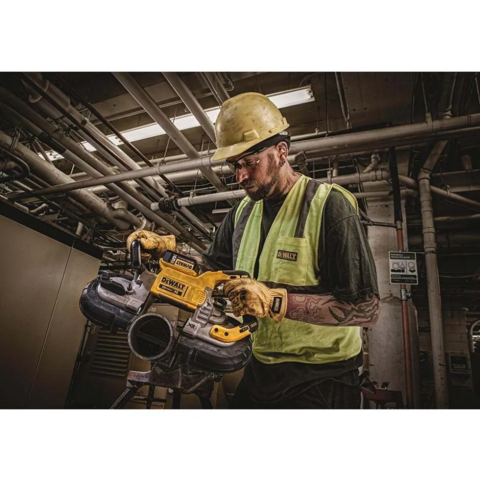 Cordless Portable Bandsaw: 20V, 44-7/8" Blade, 490 SFPM