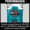 Cordless Power Mixers: Battery Voltage: 18; Brushless Motor: Yes; Variable Speed: Yes