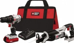 Cordless Tool Combination Kit: 20V