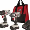 Cordless Tool Combination Kit: 20V