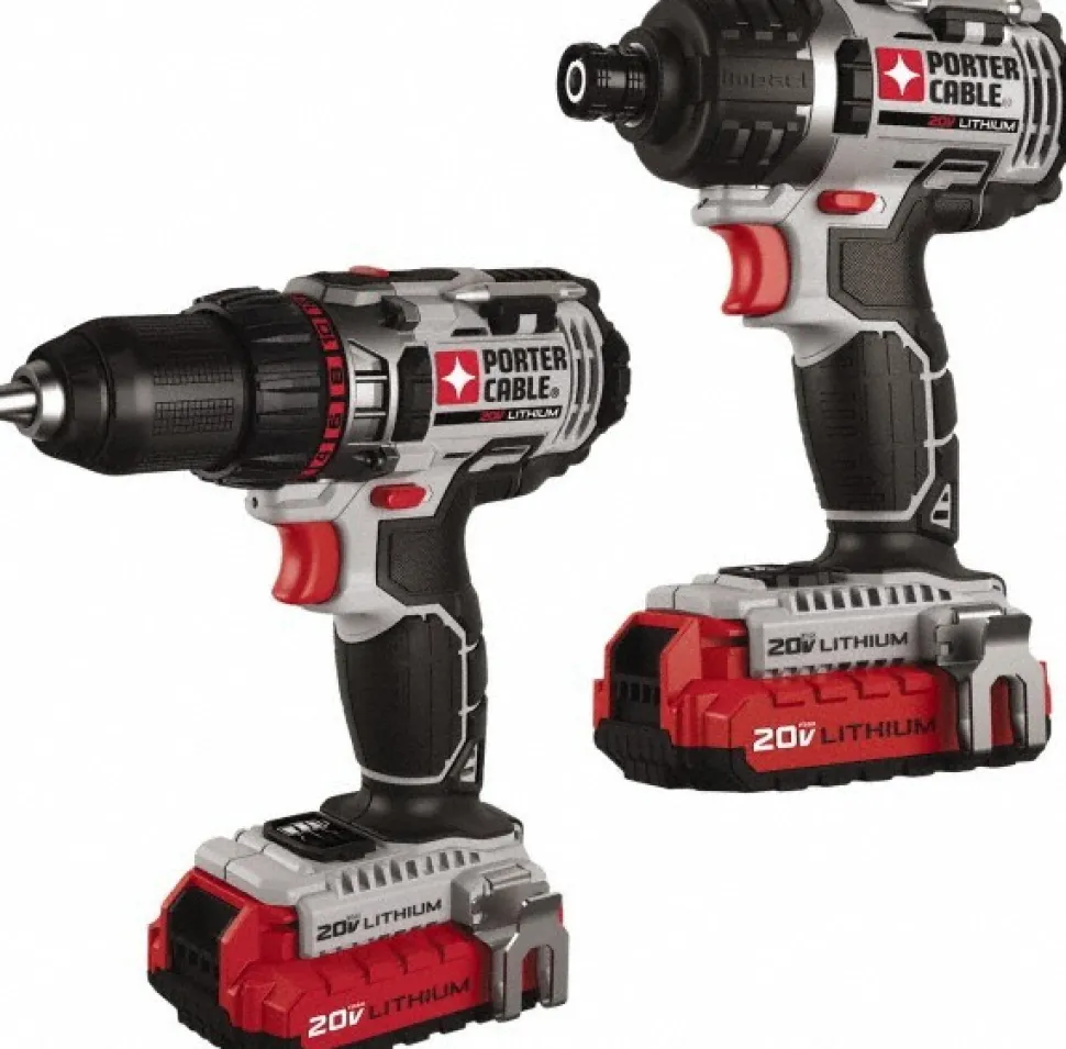 Cordless Tool Combination Kit: 20V