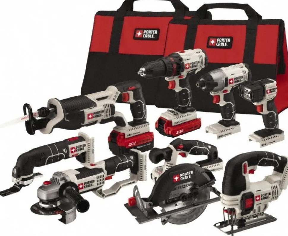 Cordless Tool Combination Kit: 20V