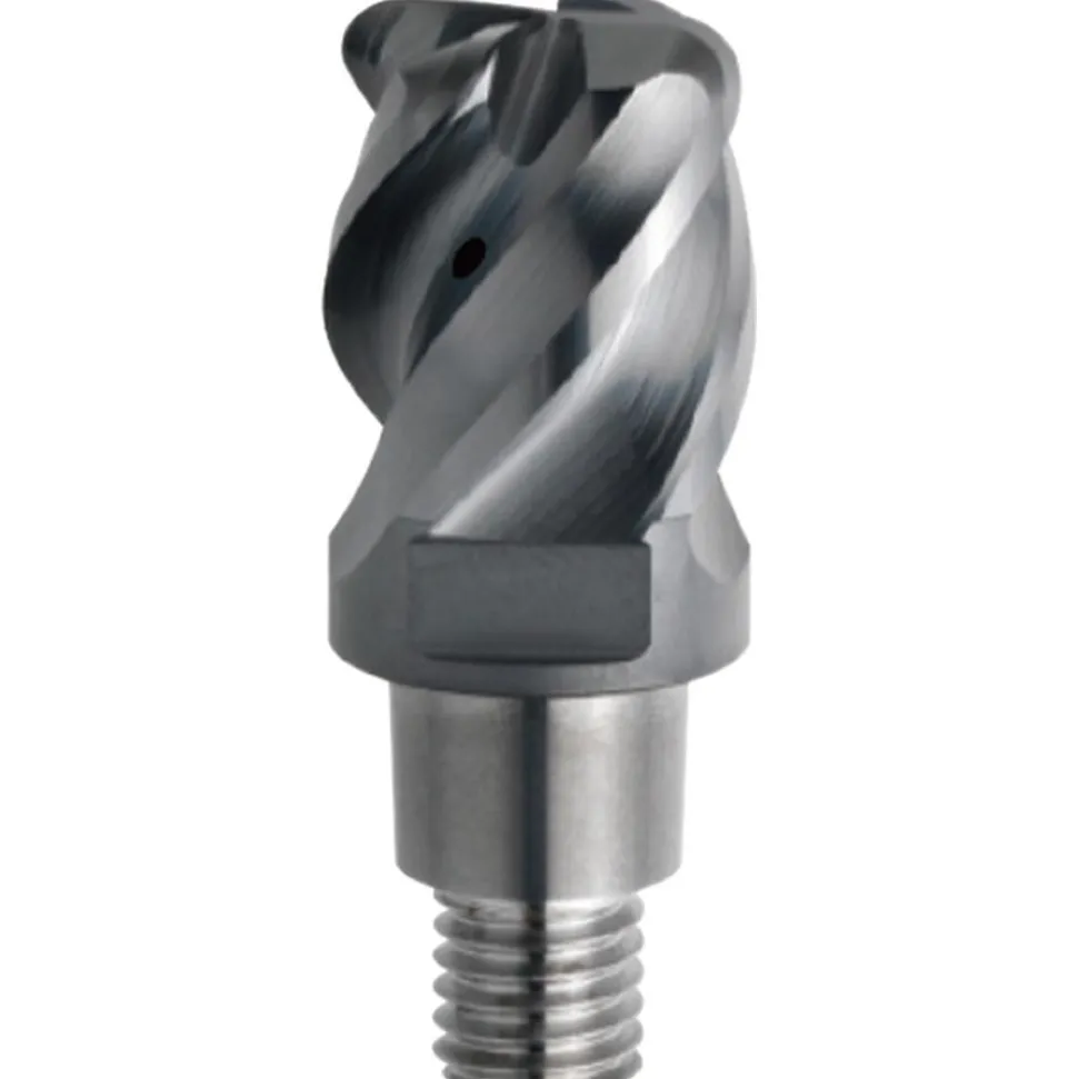 Corner Radius & Corner Chamfer End Mill Heads: Mill Diameter (mm): 9.53; Mill Diameter (Inch): 3/8