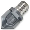 Corner Radius & Corner Chamfer End Mill Heads: Mill Diameter (mm): 16.00; Chamfer Width (mm): 8.00