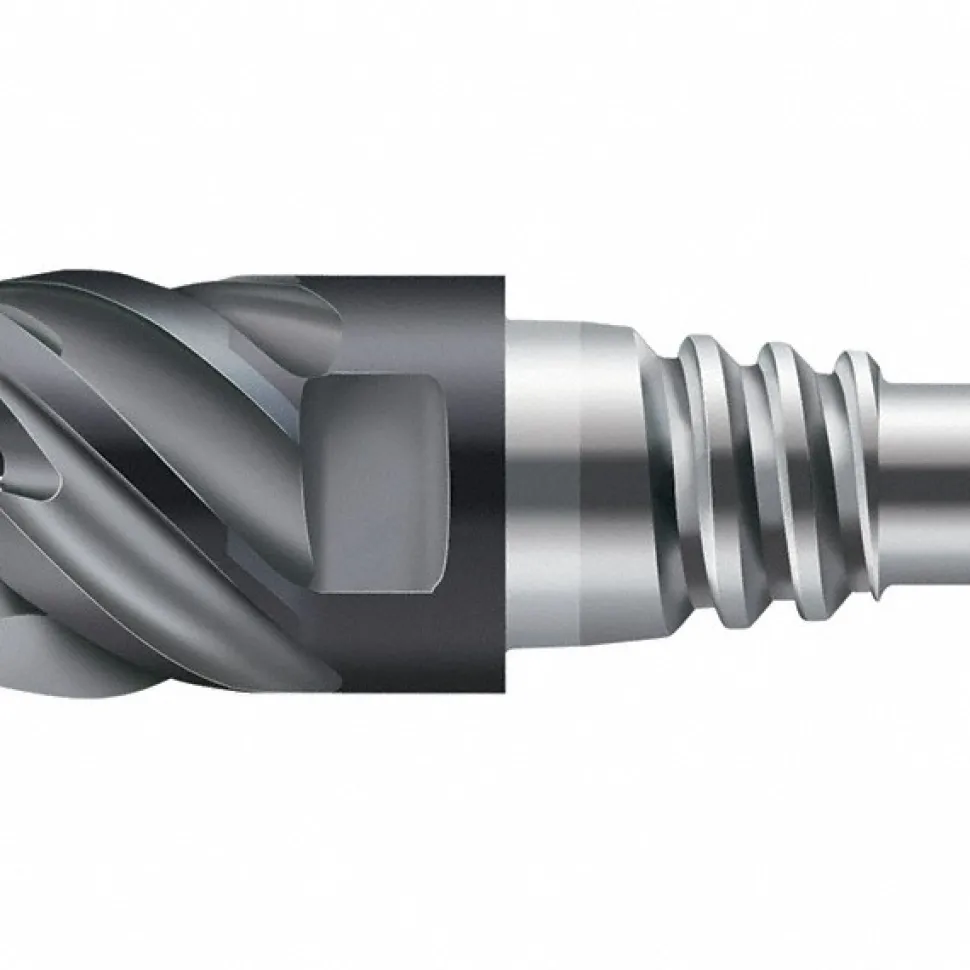 Corner Radius & Corner Chamfer End Mill Heads: Mill Diameter (mm): 12.70; Chamfer Width (mm): 0.15