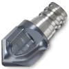 Corner Radius & Corner Chamfer End Mill Heads: Mill Diameter (mm): 8.00; Chamfer Width (mm): 4.00