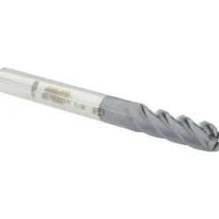 Corner Radius End Mill: 1/4
