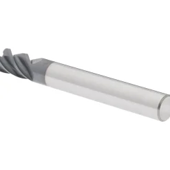 Corner Radius End Mill: 1/4