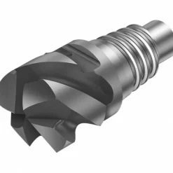 Corner Radius End Mill Head: 1/2" Dia, 4 Flutes