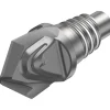 Corner Radius End Mill Head: 2 Flutes
