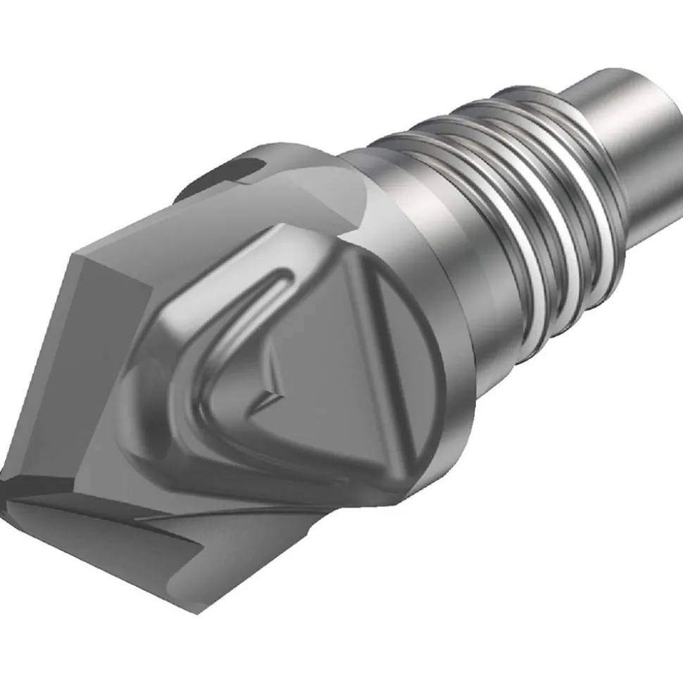 Corner Radius End Mill Head: 2 Flutes