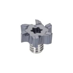 Corner Radius End Mill Head: 6 Flutes