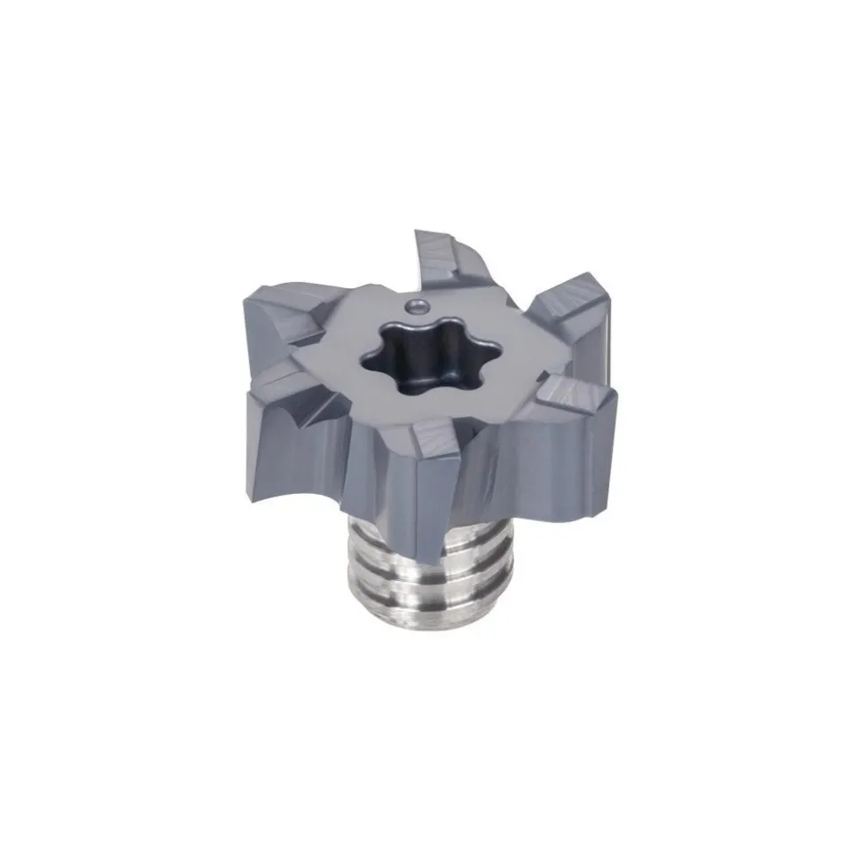 Corner Radius End Mill Head: 6 Flutes