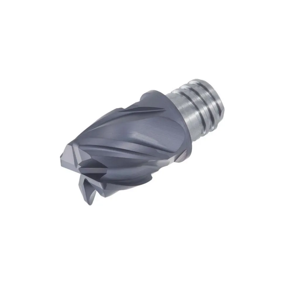 Corner Radius End Mill Head: 4 Flutes