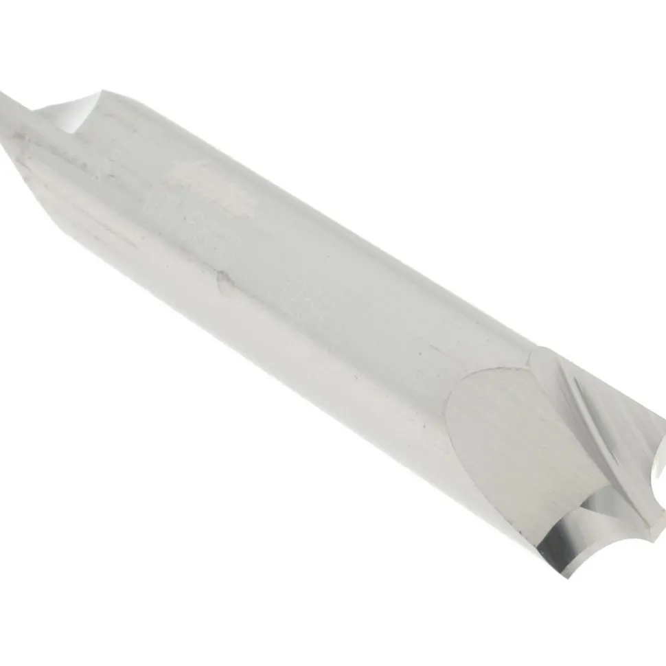 Corner Rounding End Mill: 1/8" Radius, 5/16" Dia, 2 Flutes, Solid Carbide