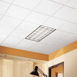 CORTEGA Second Look 24 in x 48 in x 3/4 in Ceiling Tile, White