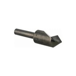 Countersink: 1/2" Head Dia, 82.00 deg Included Angle, 1 Flute, High-Speed Steel, Right Hand Cut