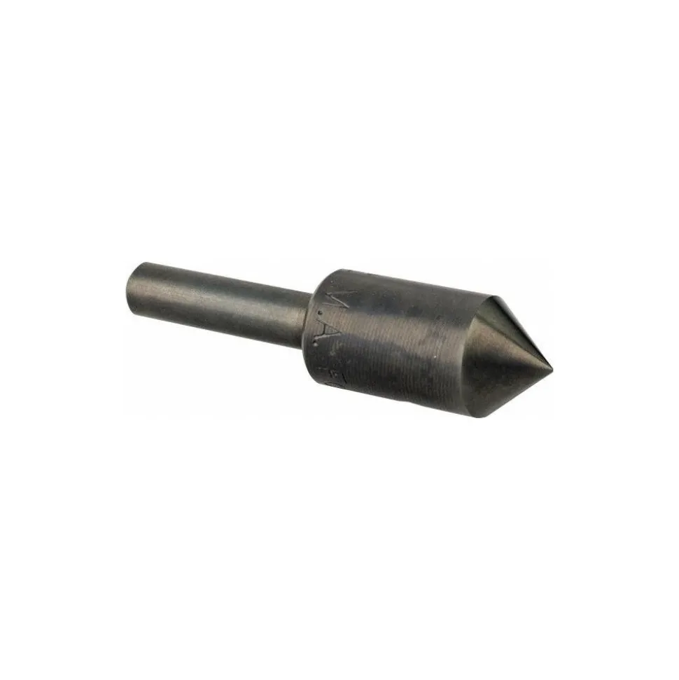 Countersink: 1/2" Head Dia, 82.00 deg Included Angle, 1 Flute, High-Speed Steel, Right Hand Cut