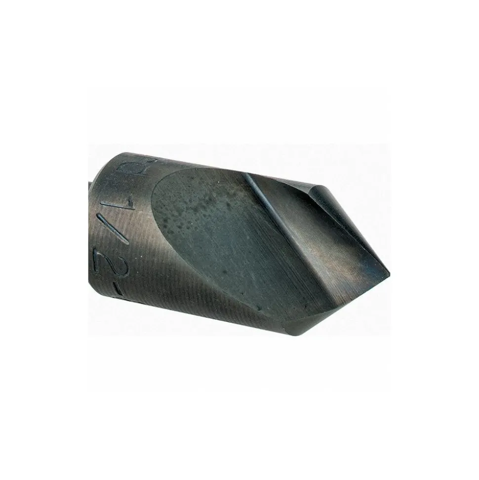 Countersink: 1/2" Head Dia, 82.00 deg Included Angle, 1 Flute, High-Speed Steel, Right Hand Cut