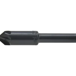 Countersink: 3/8" Head Dia, 82.00 deg Included Angle, 6 Flute, High-Speed Steel, Right Hand Cut