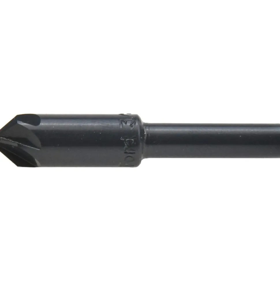 Countersink: 3/8" Head Dia, 82.00 deg Included Angle, 6 Flute, High-Speed Steel, Right Hand Cut